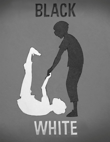 Black and White